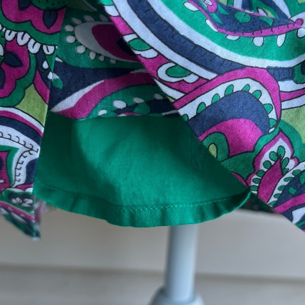 •Talbots• Paisley Design Pencil Skirt - Size 6P - Picture 4 of 8